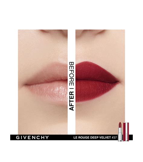 rouge a levre noir givenchy|Givenchy rouge à levres.